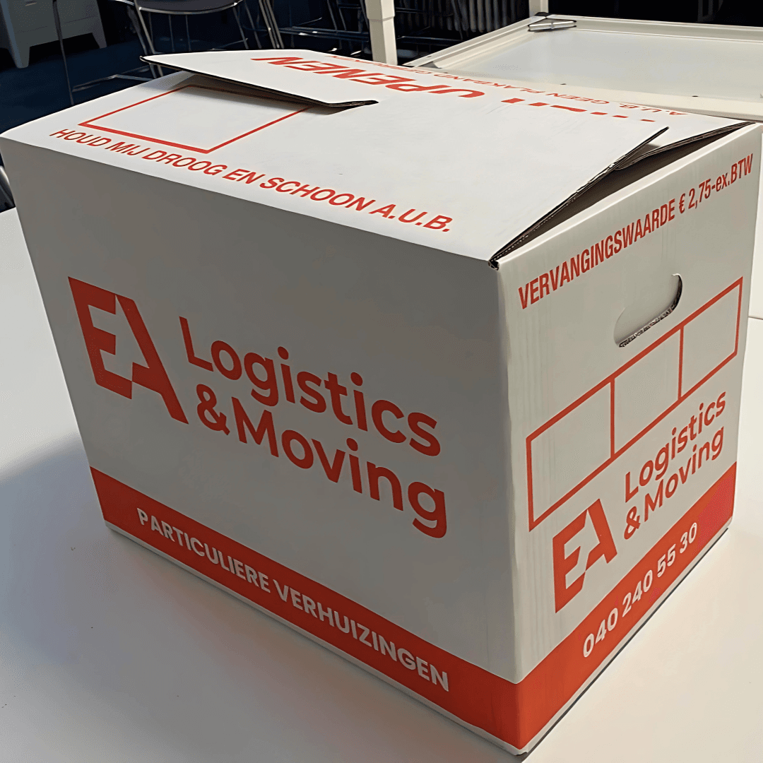 Verhuisdoos van EA Logistics & Moving